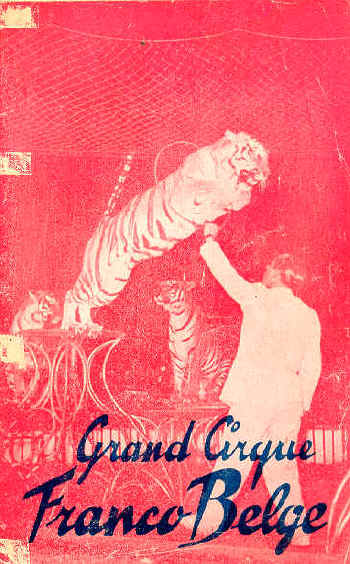 Historisches Circusprogramm