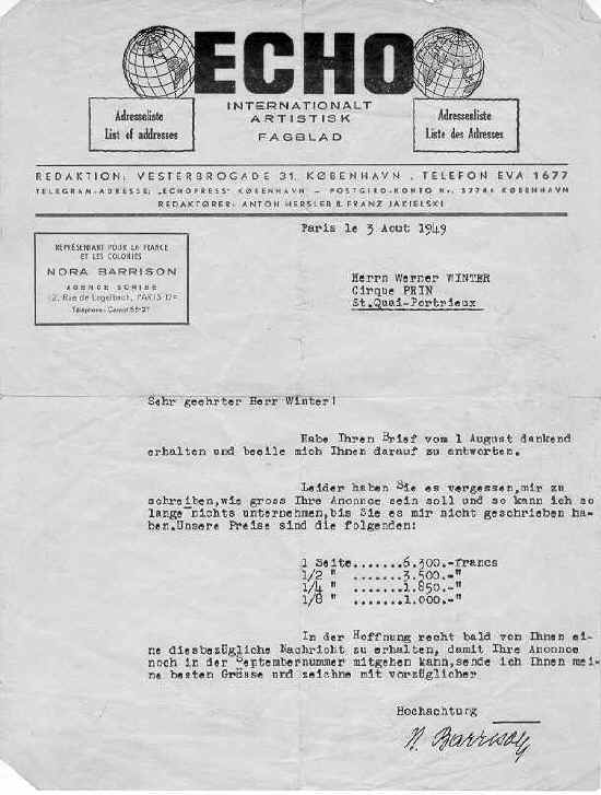 Historischer Presseartikel